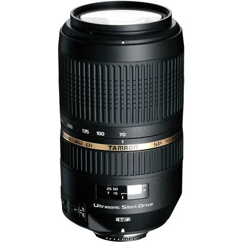Tamron SP 70-300mm f/4-5.6 Di VC USD Telephoto Zoom Lens for Nikon Digital SLR (Model A005)
Tamron SP 70-300mm f/4-5.6 Di VC USD Telephoto Zoom Lens for Nikon Digital SLR (Model A005)