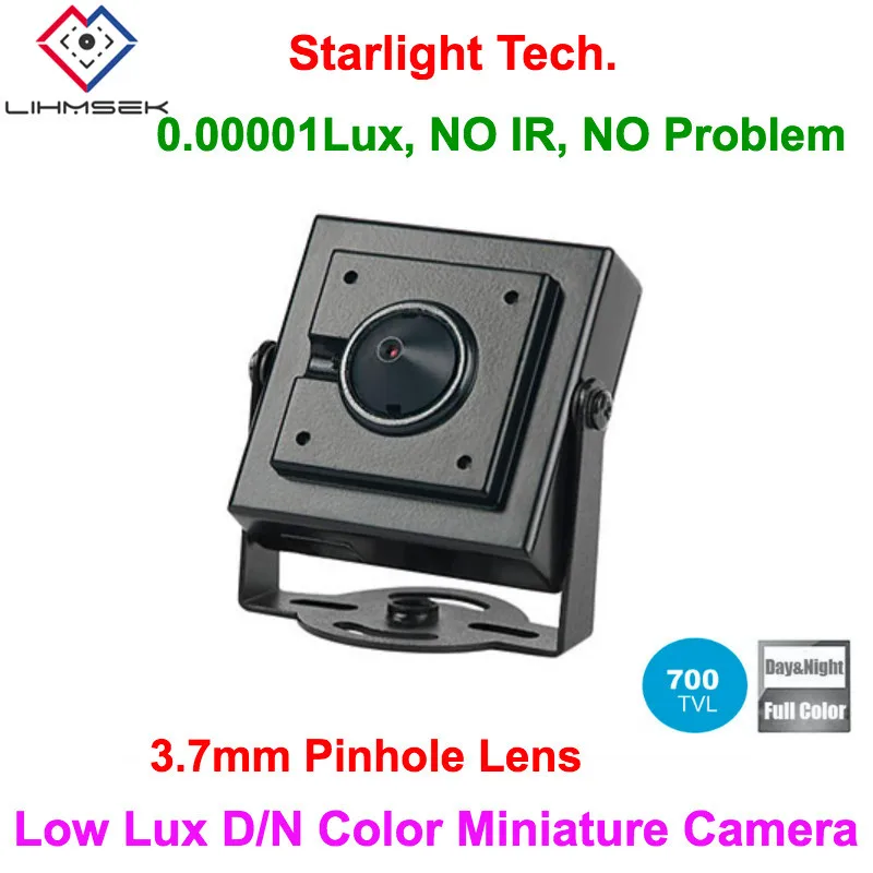 Lihmsek Sony CCTV Super Low Lux 0.00001Lux Day and Night Color Image Mini Camera CCD Security Camera with 3.7mm Pinhole lens
Lihmsek Sony CCTV Super Low Lux 0.00001Lux Day and Night Color Image Mini Camera CCD Security Camera with 3.7mm Pinhole lens