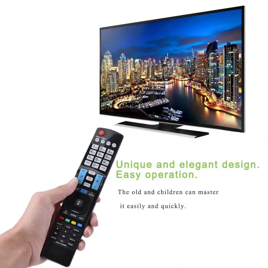 Smart TV Universal Remote Control Replace LCD HDTV Controller Replacement AKB73756565 For LG new
Smart TV Universal Remote Control Replace LCD HDTV Controller Replacement AKB73756565 For LG new