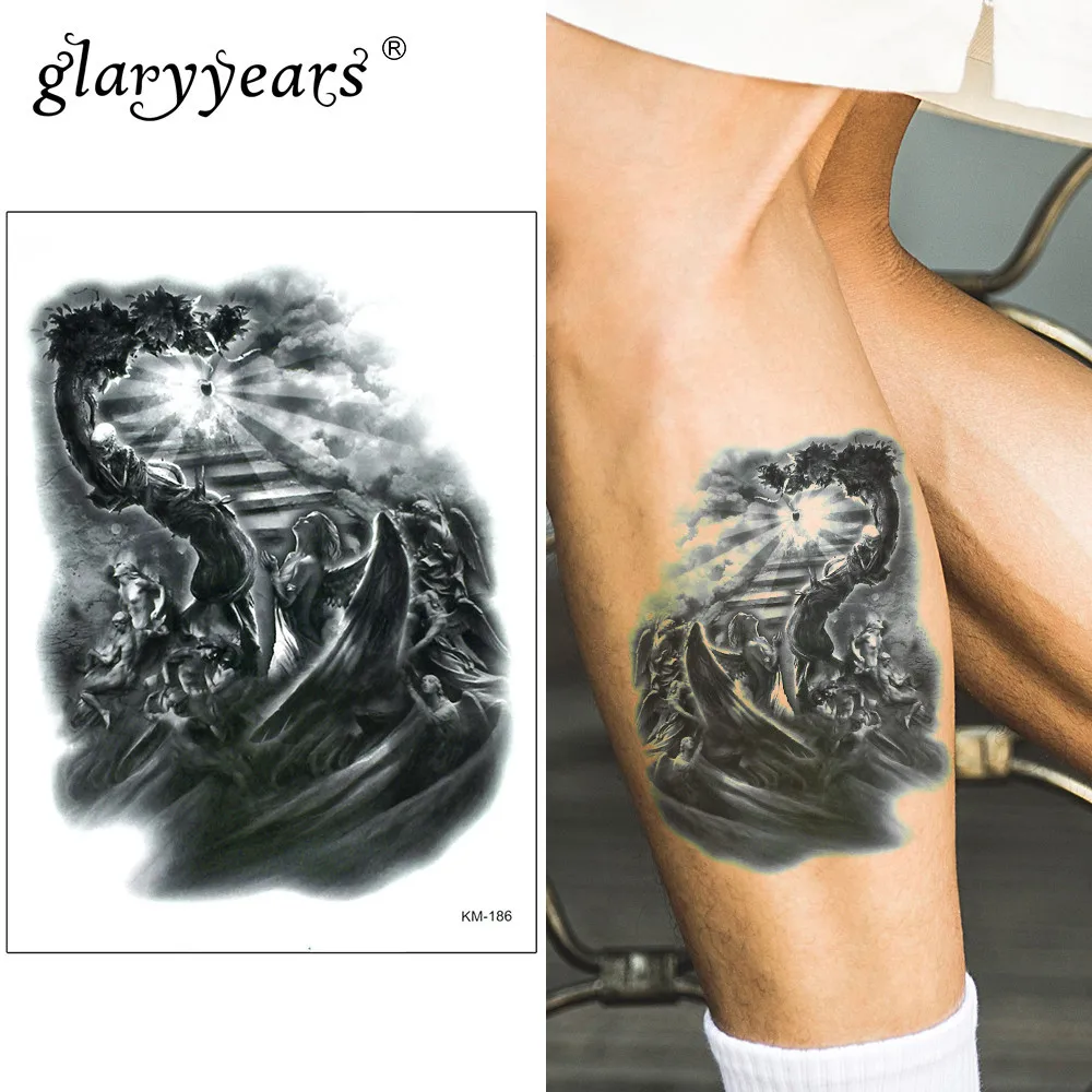 Glaryyears 15*21cm Temporary Tattoo Sticker Light Fake Tatoo Person Flash Tatto Waterproof Small Body Art Men Women KM-186
Glaryyears 15*21cm Temporary Tattoo Sticker Light Fake Tatoo Person Flash Tatto Waterproof Small Body Art Men Women KM-186