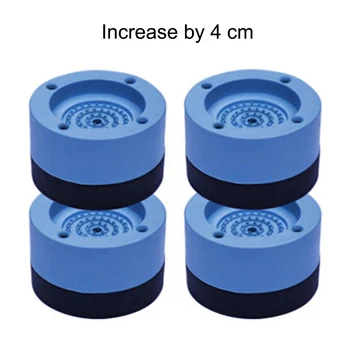 4 Pcs Washing Machine Refrigerator Mute Rubber Mat Anti Vibration Anti Shock Pad can CSV
4 Pcs Washing Machine Refrigerator Mute Rubber Mat Anti Vibration Anti Shock Pad can CSV