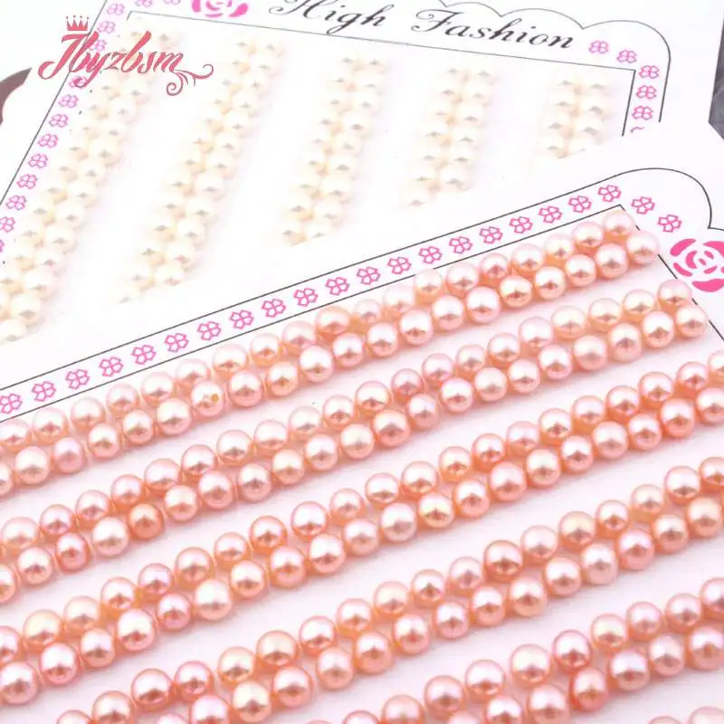 3-4mm 3A Grade Half Drilling Freshwater Pearl Button Beads Natural Stone Beads For Jewelry Making DIY Earring Fashion 5 Pair
3-4mm 3A Grade Half Drilling Freshwater Pearl Button Beads Natural Stone Beads For Jewelry Making DIY Earring Fashion 5 Pair
