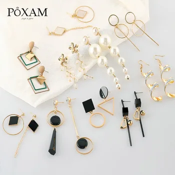 POXAM Summer Korean Geometric Vintage Earrings for Women Fashion Statement Acrylic Gold Simple Drop Dangle Earring 2019 Jewelry
POXAM Summer Korean Geometric Vintage Earrings for Women Fashion Statement Acrylic Gold Simple Drop Dangle Earring 2019 Jewelry