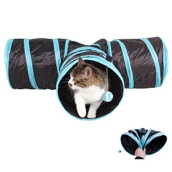 Pet Cat Tunnel Training Toys With Ball For Kitten Funny Cats Toy Play In House Tunnel Tubes 3 Holes Color Blue Pink Pet Supplies
Pet Cat Tunnel Training Toys With Ball For Kitten Funny Cats Toy Play In House Tunnel Tubes 3 Holes Color Blue Pink Pet Supplies