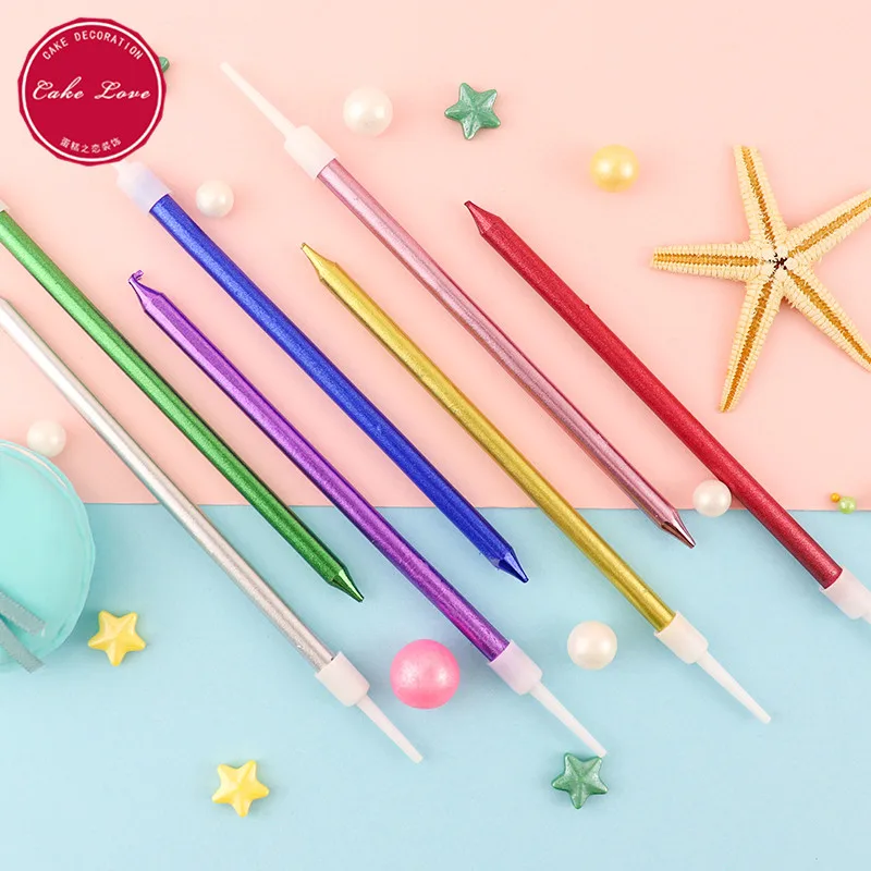 1 Pcs 7 Colors Gold Silvery Bright Creative Romantic Party Birthday Candle Cake Party Birthday Party Festival Decorations Gifts
1 Pcs 7 Colors Gold Silvery Bright Creative Romantic Party Birthday Candle Cake Party Birthday Party Festival Decorations Gifts