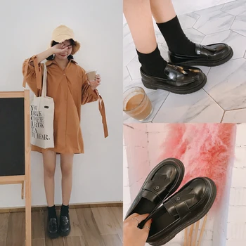 Korean Version Of The Simple Temperament Wild Tassels Small Shoes Autumn New Nice Girl thick-soled Students Soft Sister Shoes
Korean Version Of The Simple Temperament Wild Tassels Small Shoes Autumn New Nice Girl thick-soled Students Soft Sister Shoes