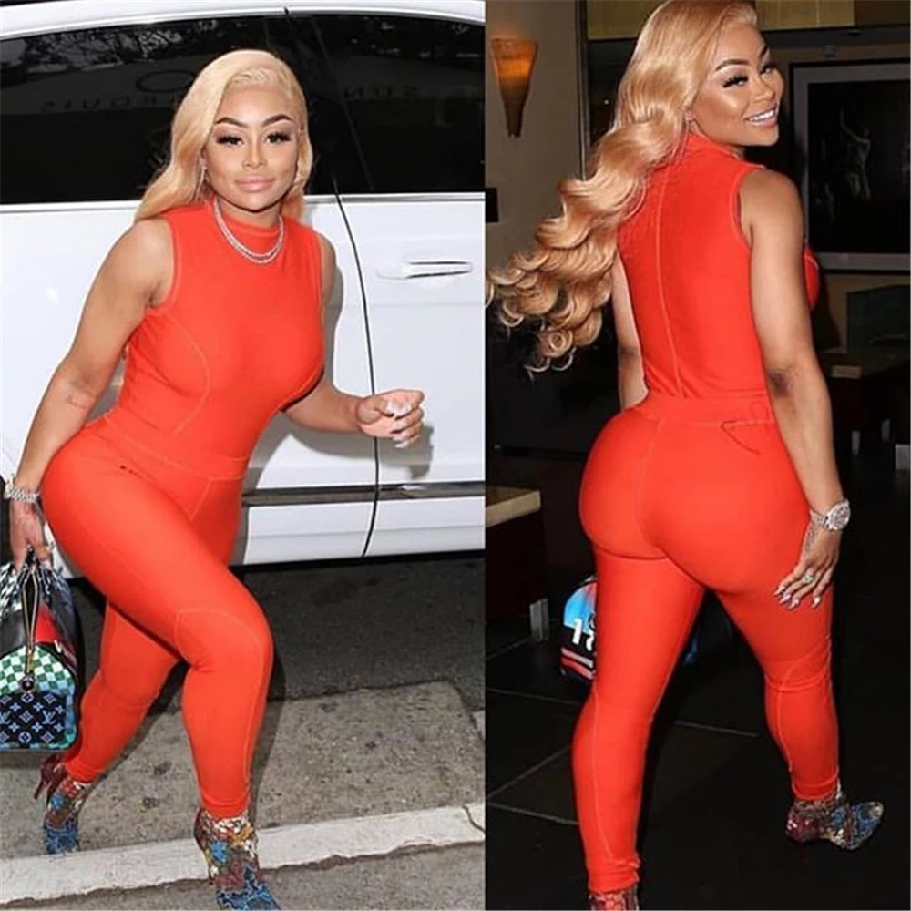 KGFIGU women neon orange bodysuits 2019 New Arrivals sleeveless letter print short thong jumpsuits romper
KGFIGU women neon orange bodysuits 2019 New Arrivals sleeveless letter print short thong jumpsuits romper