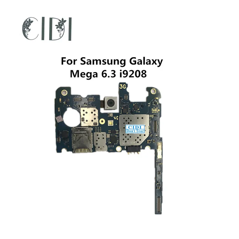 CIDI Full Working Used Original Board For Samsung Galaxy Mega 6.3 i9208 Motherboard Logic Mother Board Plate
CIDI Full Working Used Original Board For Samsung Galaxy Mega 6.3 i9208 Motherboard Logic Mother Board Plate