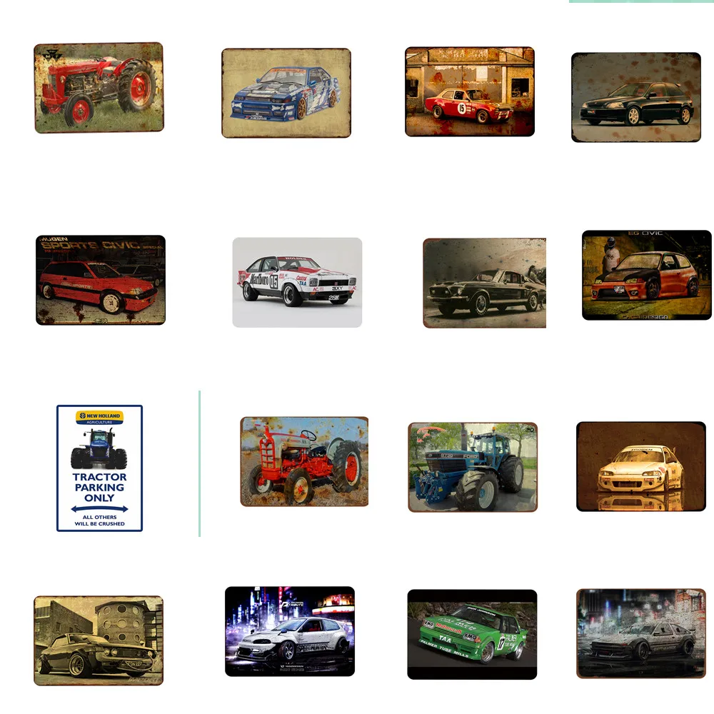 Random delivery 10PCS bundled sale Vintage Metal Painting wholesale Tin Signs Bar Pub Home Cafe Wallpaper Art Decor Poster
Random delivery 10PCS bundled sale Vintage Metal Painting wholesale Tin Signs Bar Pub Home Cafe Wallpaper Art Decor Poster