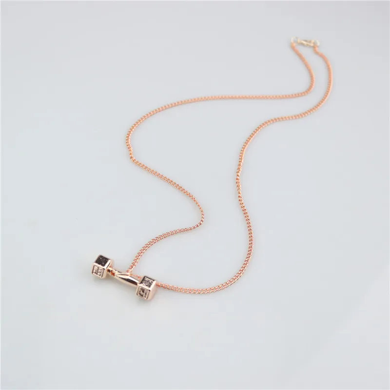 Fitness Gym Pendant Jewelry Lover Friends Body building Necklaces Men Women Sport Barbell Necklace Charms Gifts accessories
Fitness Gym Pendant Jewelry Lover Friends Body building Necklaces Men Women Sport Barbell Necklace Charms Gifts accessories