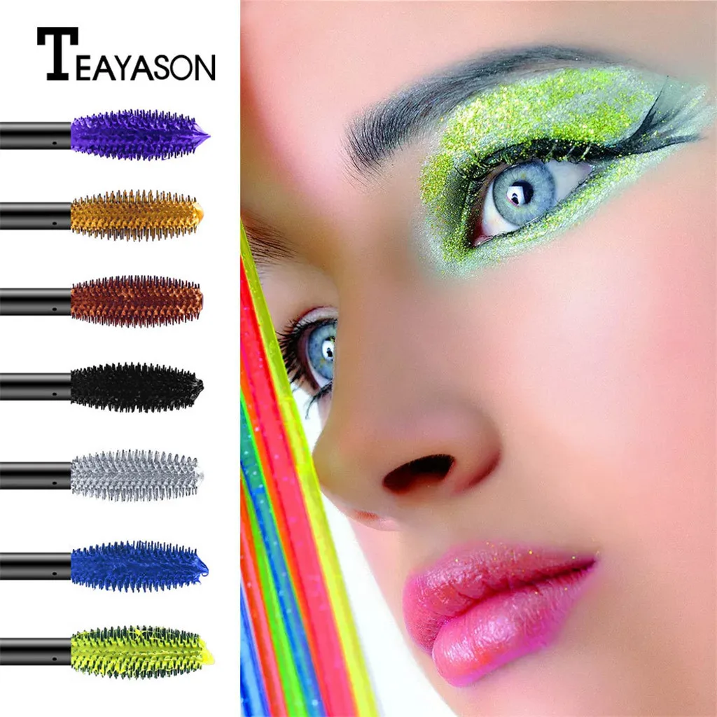colorful mascara 4D fiber eyelash extension cream waterproof long lasting blue purple gold silver green mascara Waterproof /x
colorful mascara 4D fiber eyelash extension cream waterproof long lasting blue purple gold silver green mascara Waterproof /x