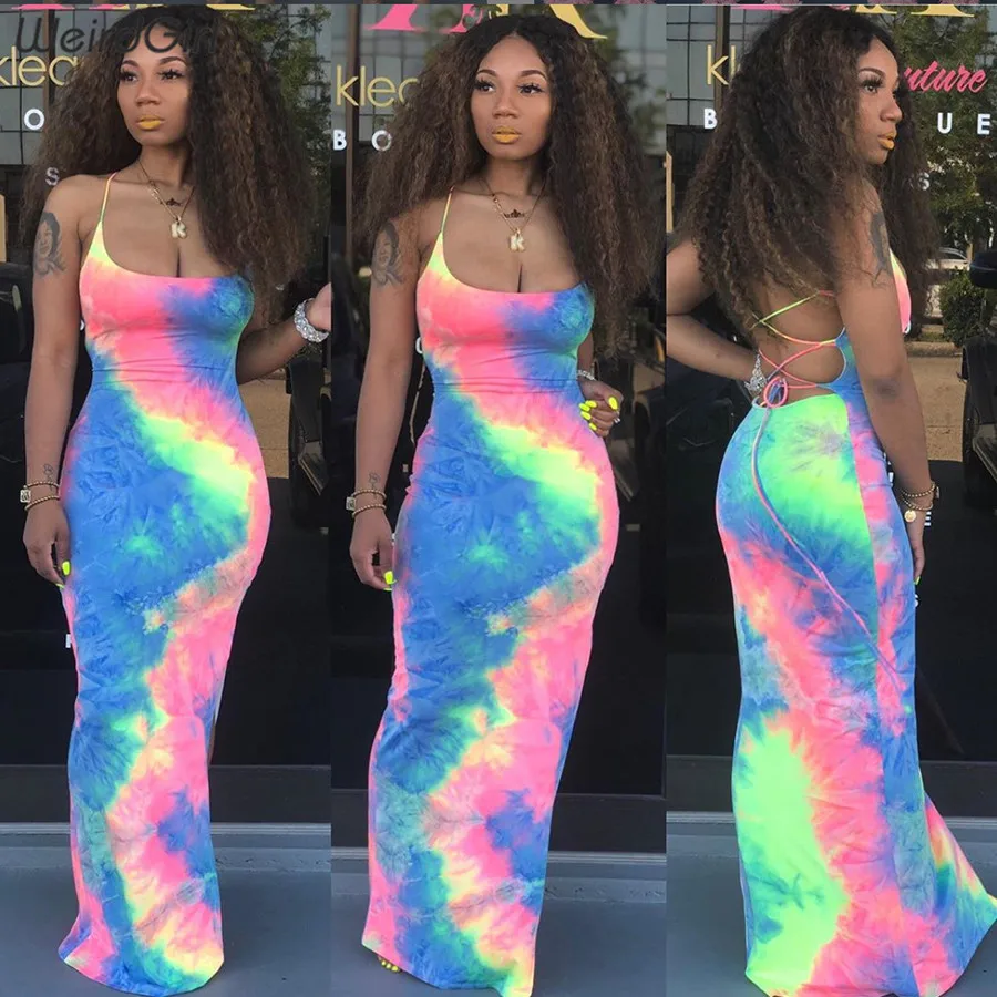Weirdgirl Women Sexy Elegant Fit and Flare Dress backles colorful Spring Summer Party Wear ankle-length Female 2019 New Arrivals
Weirdgirl Women Sexy Elegant Fit and Flare Dress backles colorful Spring Summer Party Wear ankle-length Female 2019 New Arrivals