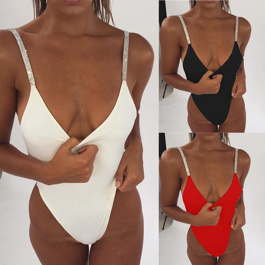 swimsuit for girls High Cut Women 2019 Sexy One Piece Swimsuit Sexy Solid Bling Push-Up Padded Swimwear Swimsuit Bodysuits
swimsuit for girls High Cut Women 2019 Sexy One Piece Swimsuit Sexy Solid Bling Push-Up Padded Swimwear Swimsuit Bodysuits