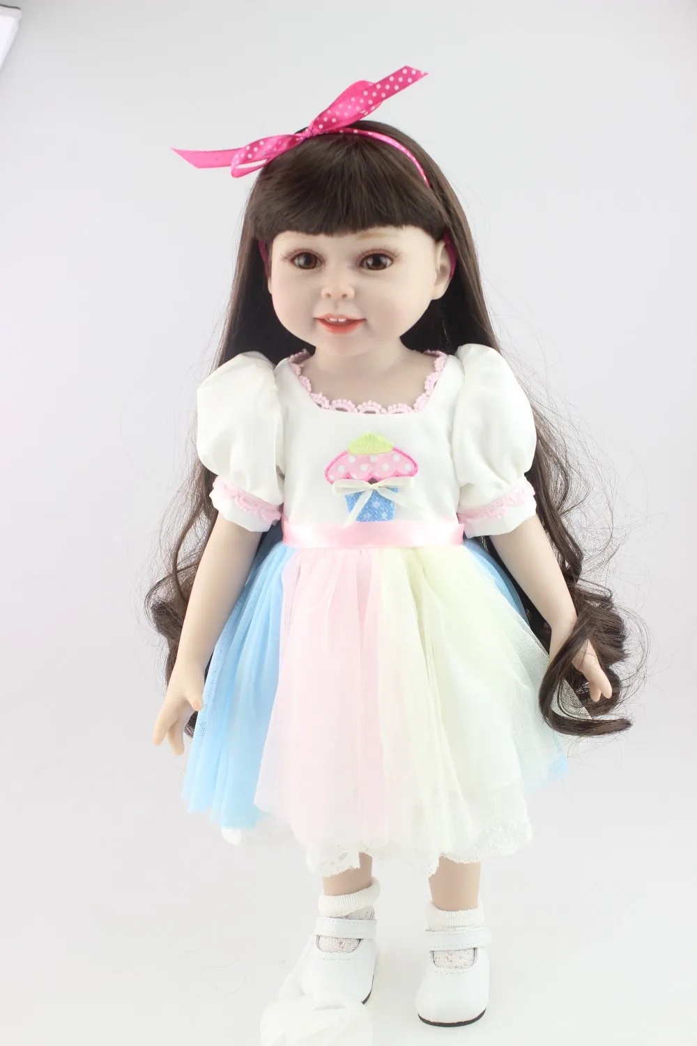 NPK Most popular 18inches fashion play doll education toy for girls birthday Gift
NPK Most popular 18inches fashion play doll education toy for girls birthday Gift