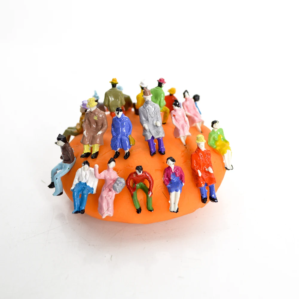 1/87 All Seated Model Railway People HO Scale Model Sitting Figures Scenery Model Making
1/87 All Seated Model Railway People HO Scale Model Sitting Figures Scenery Model Making