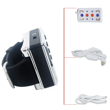 physiotherapy lllt laser wrist semiconductors 2 colors red blue diode Acupuncture diabetes medical therapy watch
physiotherapy lllt laser wrist semiconductors 2 colors red blue diode Acupuncture diabetes medical therapy watch