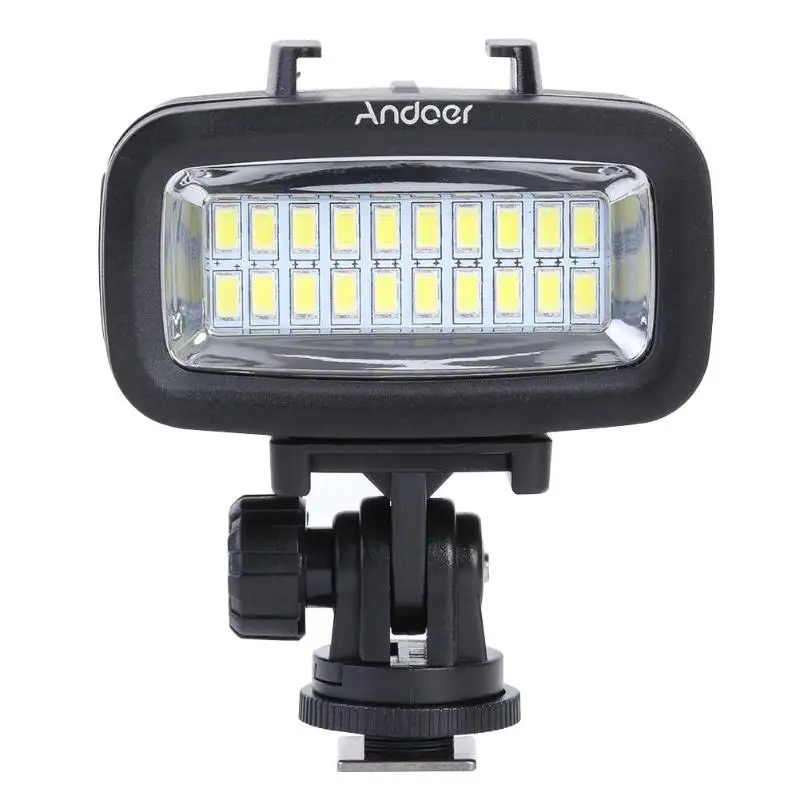 SL-100 40m Handheld Diving Video Photography LED Bright Fill Light for GoPro
SL-100 40m Handheld Diving Video Photography LED Bright Fill Light for GoPro