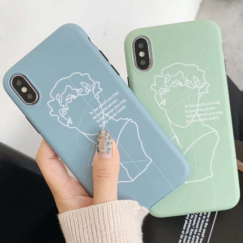 Line Drawing David Statue Phone Case for iPhone 6 6S 7 8 Plus 7Plus Soft TPU Protective Case For iPhone X XR XS Max Back Cover
Line Drawing David Statue Phone Case for iPhone 6 6S 7 8 Plus 7Plus Soft TPU Protective Case For iPhone X XR XS Max Back Cover