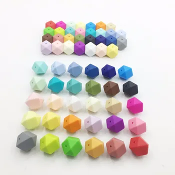 100pcs/lot 17mm Hexagon Large Beads Teething Necklace Silicone Teething Beads For Baby Teether BPA Safe Beads
100pcs/lot 17mm Hexagon Large Beads Teething Necklace Silicone Teething Beads For Baby Teether BPA Safe Beads