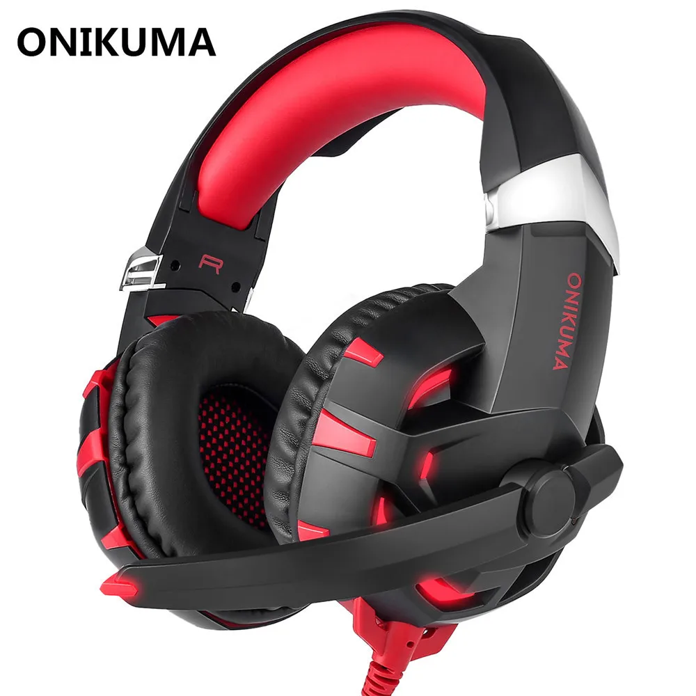 ONIKUMA K2 USB гарнитура 7 1 канальный звук стерео игровые наушники глубокий бас