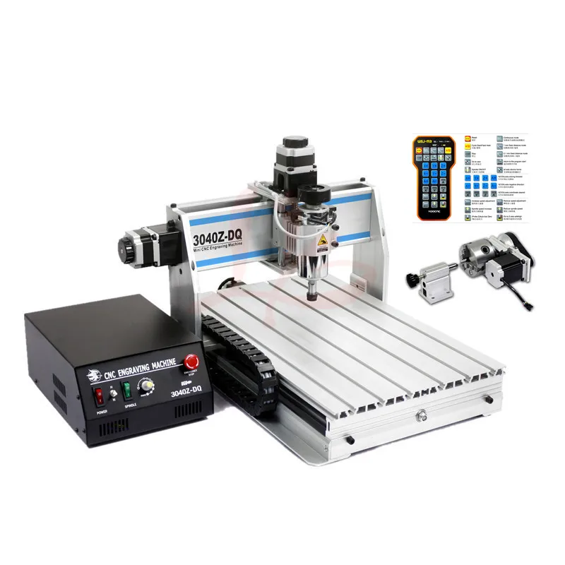 300W MACH3 3040Z-DQ Mini CNC Machine Engraver USB PCB Engraving Milling Machine
300W MACH3 3040Z-DQ Mini CNC Machine Engraver USB PCB Engraving Milling Machine