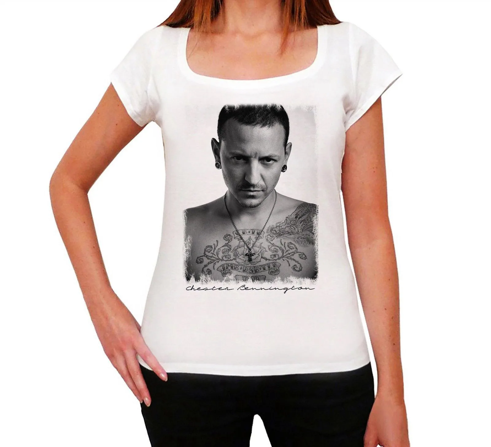 Women'S Tee Chester Bennington 3 Linkin Park Tshirt Femme Tshirt Blanc Women'S T Shirt Cheap
Women'S Tee Chester Bennington 3 Linkin Park Tshirt Femme Tshirt Blanc Women'S T Shirt Cheap
