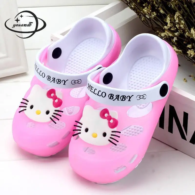 YAUAMDB kids mules & clogs summer PVC boys girls flat sandals cartoon cat breathable letter hollow antiskid children shoes y15
YAUAMDB kids mules & clogs summer PVC boys girls flat sandals cartoon cat breathable letter hollow antiskid children shoes y15