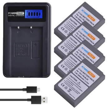 4x 2000mAh PS-BLS5 BLS-5 BLS5 BLS50 Battery + LCD USB Charger for Olympus PEN E-PL2,E-PL5,E-PL6,E-PL7,E-PM2,E-M10,E-M10 II
4x 2000mAh PS-BLS5 BLS-5 BLS5 BLS50 Battery + LCD USB Charger for Olympus PEN E-PL2,E-PL5,E-PL6,E-PL7,E-PM2,E-M10,E-M10 II