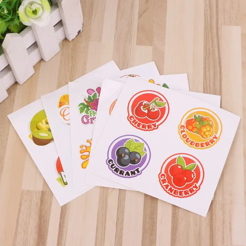 2pcs Universal Glass Bottle Fruit Stickers Slime Containers Sticker Labels Home Kitchen Juice Jars Stickers DIY Slime Supplies
2pcs Universal Glass Bottle Fruit Stickers Slime Containers Sticker Labels Home Kitchen Juice Jars Stickers DIY Slime Supplies