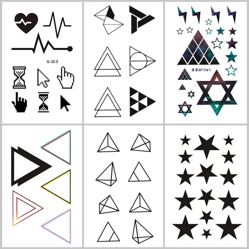 Wyuen Geometric Shapes Fake Tattoo Line Temporary Tattoo Stickers for Adults Kids Body Art G-015 Waterproof Tatoo for Man Woman
Wyuen Geometric Shapes Fake Tattoo Line Temporary Tattoo Stickers for Adults Kids Body Art G-015 Waterproof Tatoo for Man Woman