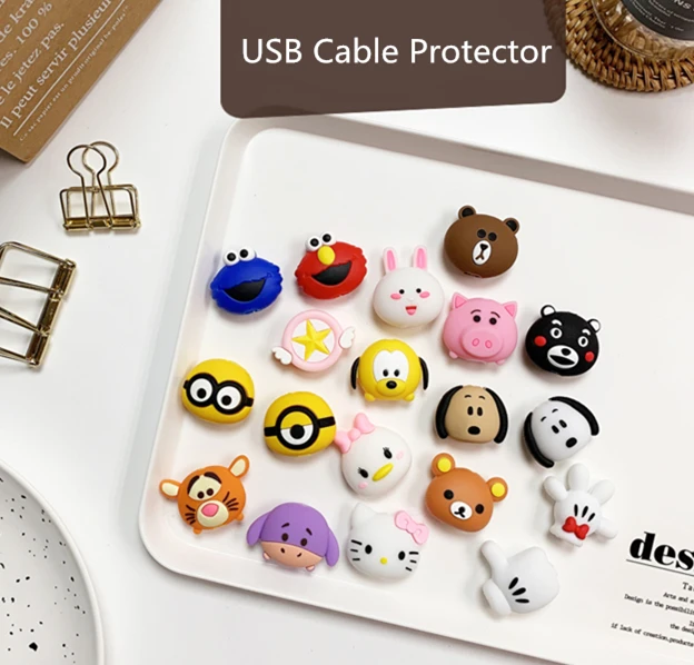 USB Cable Protector Charger Winder Holder Accessory Organizer Cartoon Animal Model Funny for Xiaomi Redmi for Lenovo Protection
USB Cable Protector Charger Winder Holder Accessory Organizer Cartoon Animal Model Funny for Xiaomi Redmi for Lenovo Protection