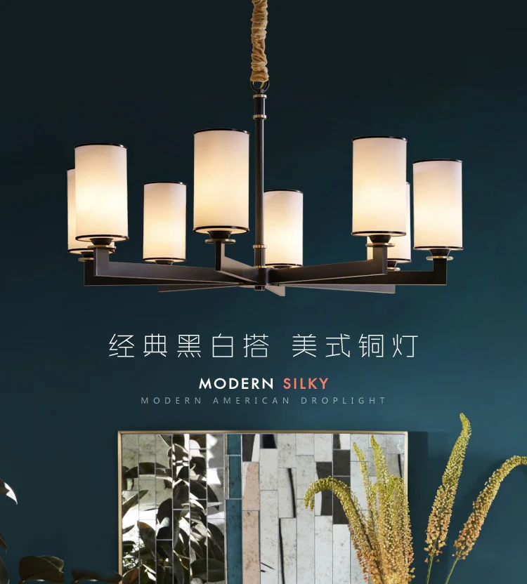 Modern minimalismAmerican pendant lights living room hotel hall bedroom hanging lights fobric dinning bar suspension luminaire
Modern minimalismAmerican pendant lights living room hotel hall bedroom hanging lights fobric dinning bar suspension luminaire