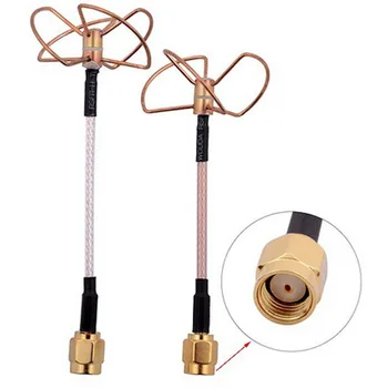 5.8 GHz FPV Straight Shape L Type Inner Needle / inner Hole Cloverleaf 5.8Ghz Antennas Set For RC Helicopter High Quality
5.8 GHz FPV Straight Shape L Type Inner Needle / inner Hole Cloverleaf 5.8Ghz Antennas Set For RC Helicopter High Quality
