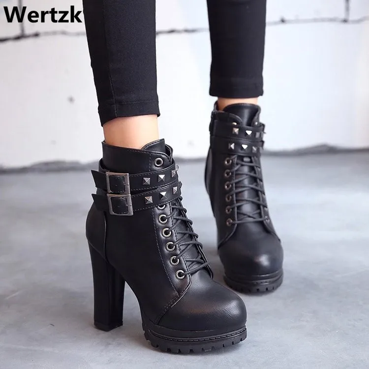 platform high heels boots women ankle boots with buckle shoes woman high heel sexy motorcycle boots platform shoes lace up E434
platform high heels boots women ankle boots with buckle shoes woman high heel sexy motorcycle boots platform shoes lace up E434