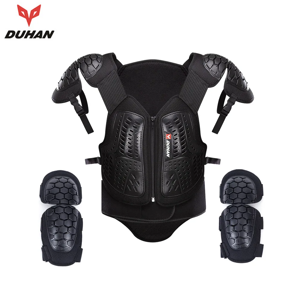 DUHAN Motocross Off-Road Racing Body Armor Motorcycle Motorbike Riding Protector Jacket Vest Chest Protective Gear Elbow Pads
DUHAN Motocross Off-Road Racing Body Armor Motorcycle Motorbike Riding Protector Jacket Vest Chest Protective Gear Elbow Pads