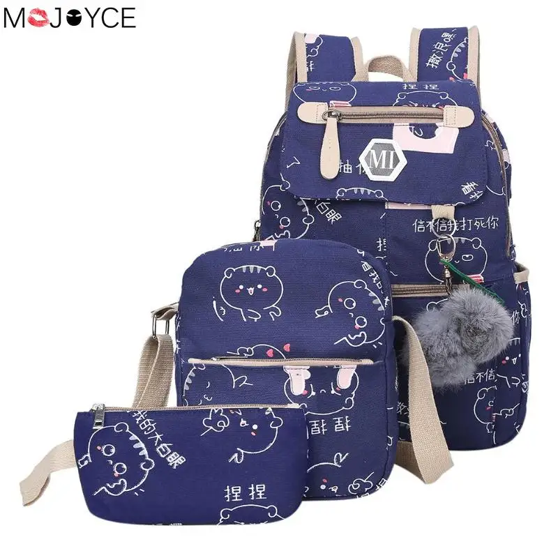 2019 USB Charging Canvas Backpack 3 Pcs/set Women School Backpacks Schoolbag For Teenagers Man Student Book Bag Boys Satchel
2019 USB Charging Canvas Backpack 3 Pcs/set Women School Backpacks Schoolbag For Teenagers Man Student Book Bag Boys Satchel