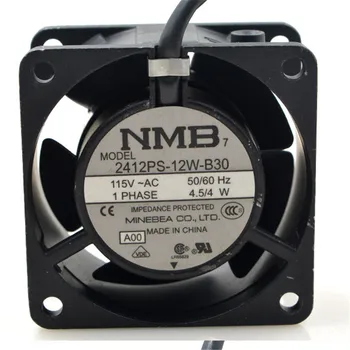 Original 2412PS-12W-B30 Computer Blower Cooling Axial Fan AC 115V 4.5/4W 6028 6CM 60*60*28mm 50/60HZ
Original 2412PS-12W-B30 Computer Blower Cooling Axial Fan AC 115V 4.5/4W 6028 6CM 60*60*28mm 50/60HZ