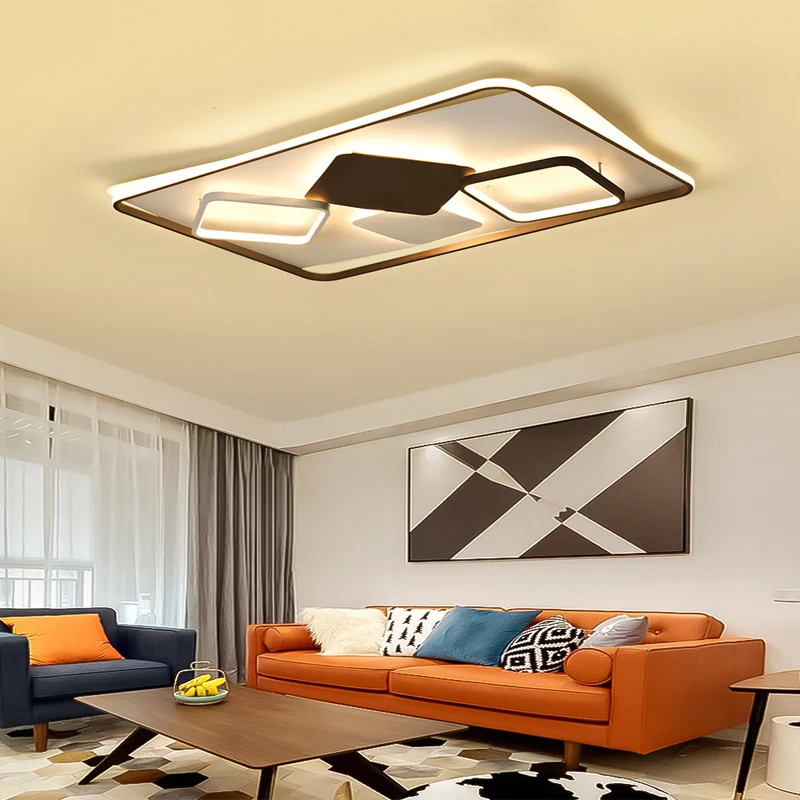 Simple modern led ceiling lamp round square bedroom lamp atmosphere home living room room lamp personality brightness adjustable
Simple modern led ceiling lamp round square bedroom lamp atmosphere home living room room lamp personality brightness adjustable