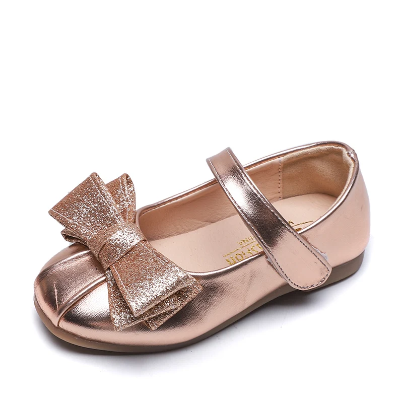 ULKNN girls soft sole shoes Gold black silver flats 2019 autumn princess children's flat shoes bow cute single shoes little
ULKNN girls soft sole shoes Gold black silver flats 2019 autumn princess children's flat shoes bow cute single shoes little