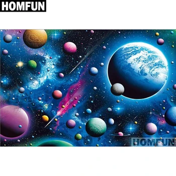 HOMFUN Full Square/Round Drill 5D DIY Diamond Painting "Colorful universe" 3D Embroidery Cross Stitch 5D Home Decor A01100
HOMFUN Full Square/Round Drill 5D DIY Diamond Painting "Colorful universe" 3D Embroidery Cross Stitch 5D Home Decor A01100