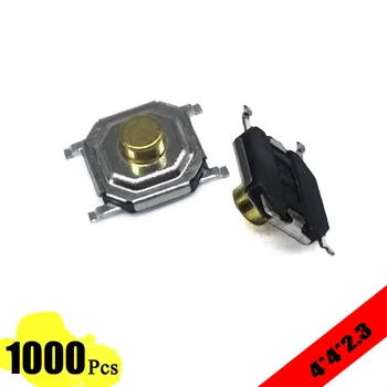 1000 pcs/lot 5.2*5.2*2.3mm 4 PIN Metal Tactile 12V Micro SMT Push Button Switch High-Quality Tact Touch Switch
1000 pcs/lot 5.2*5.2*2.3mm 4 PIN Metal Tactile 12V Micro SMT Push Button Switch High-Quality Tact Touch Switch
