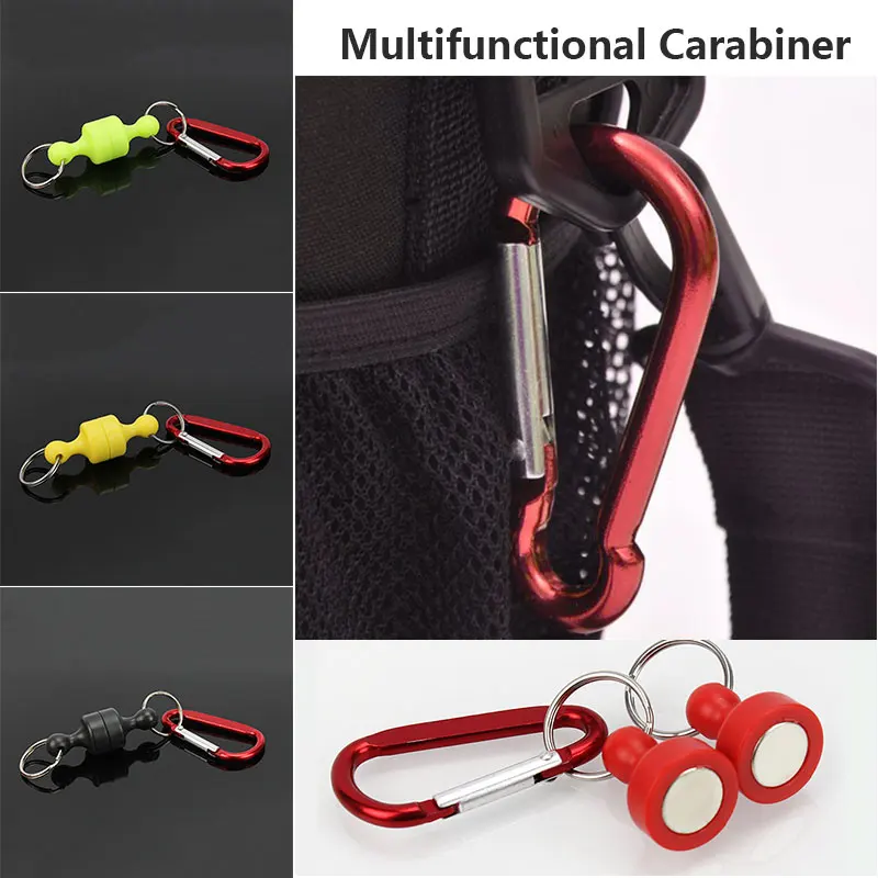5 Color Magnetic Buckle Outdoors Fishing Practical Carabiner Riding Equipment Tourism Magnet Portable Mountaineering
5 Color Magnetic Buckle Outdoors Fishing Practical Carabiner Riding Equipment Tourism Magnet Portable Mountaineering