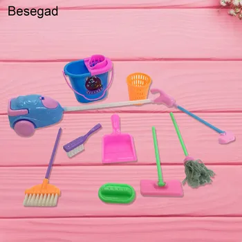 Besegad 9pcs Fashion Funny Girl Doll Accessories Supplies Kit Cleaning Tools for Bar-bie Toys House Children Girls Birthday Gift
Besegad 9pcs Fashion Funny Girl Doll Accessories Supplies Kit Cleaning Tools for Bar-bie Toys House Children Girls Birthday Gift