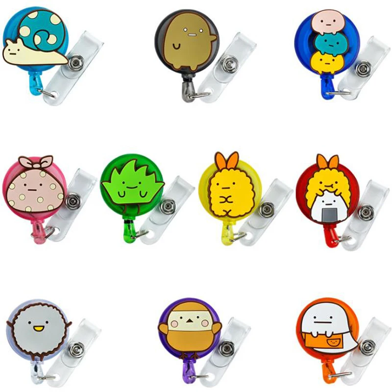 1 Pcs Cute Anime Sumikko Gurashi Corner Creature Retractable Pull Badge Reel Clips ID Lanyard Name Card Badge Holder Stationery
1 Pcs Cute Anime Sumikko Gurashi Corner Creature Retractable Pull Badge Reel Clips ID Lanyard Name Card Badge Holder Stationery