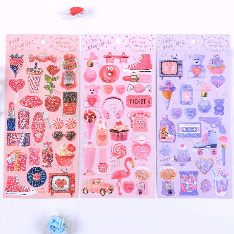 Kawaii Bling Bling Bullet Journal Cute Diary Stickers Girl DIY Scrapbooking Japanese Stationery Decoration Material Escolar
Kawaii Bling Bling Bullet Journal Cute Diary Stickers Girl DIY Scrapbooking Japanese Stationery Decoration Material Escolar