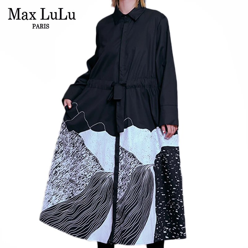 Max LuLu Autumn 2019 Fashion Korean Streetwear Ladies Cotton Clothes Womens Printed Elegant Long Party Dresses Vintage Vestidos
Max LuLu Autumn 2019 Fashion Korean Streetwear Ladies Cotton Clothes Womens Printed Elegant Long Party Dresses Vintage Vestidos