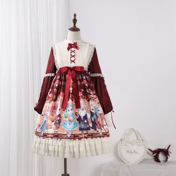 2019 Direct Selling New Original Design Lolita Showa Rabbit Op The Saliva Dripping Sweet Is Printed Daily Dress
2019 Direct Selling New Original Design Lolita Showa Rabbit Op The Saliva Dripping Sweet Is Printed Daily Dress