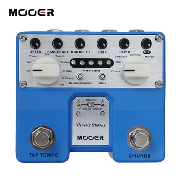 MOOER Reverie Chorus Digital Chorus pedal Chorus, Rotary, Ambiance, Shimmer and Multiple
MOOER Reverie Chorus Digital Chorus pedal Chorus, Rotary, Ambiance, Shimmer and Multiple