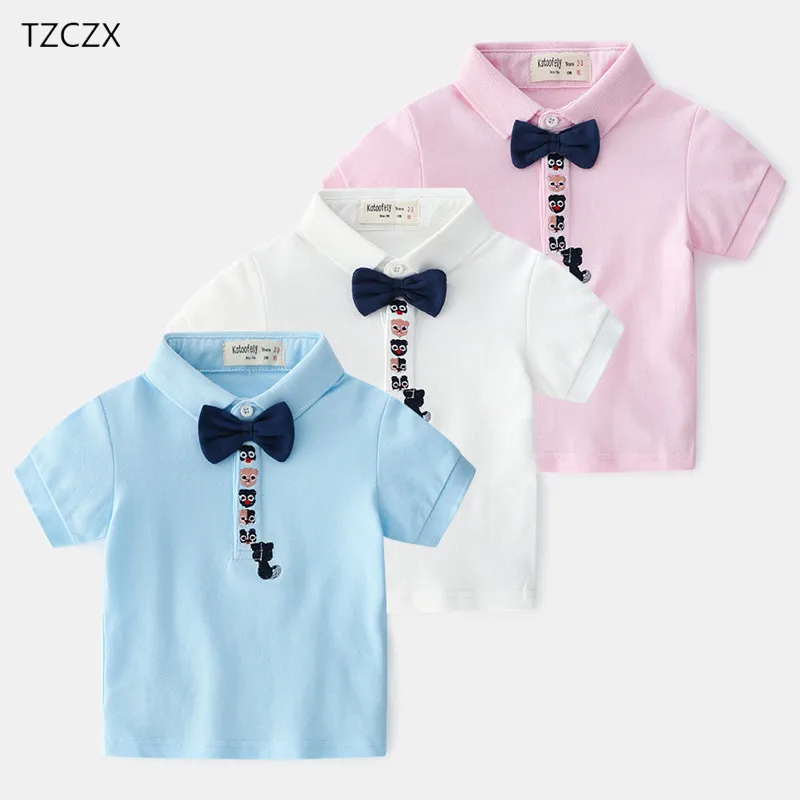 NEW 2019 Children Polo shirts Fashion Design European and American style Cotton Short-sleeved Boy's Polo shirts Clothing
NEW 2019 Children Polo shirts Fashion Design European and American style Cotton Short-sleeved Boy's Polo shirts Clothing