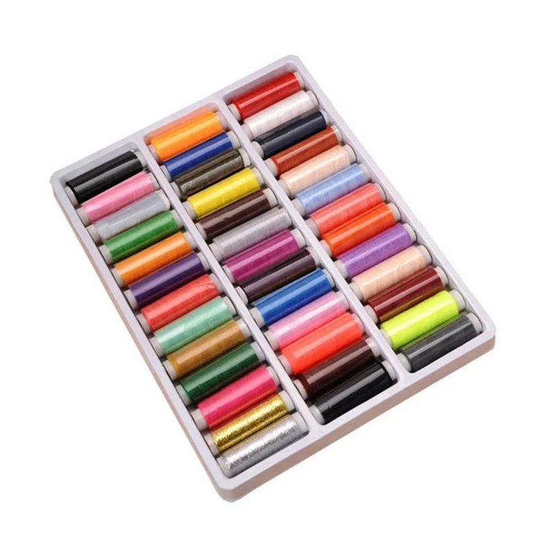 39 Color Handmade Sewing Thread, Home Embroidery Sewing Machine Line Box Durable Sturdy Hand Stitching
39 Color Handmade Sewing Thread, Home Embroidery Sewing Machine Line Box Durable Sturdy Hand Stitching